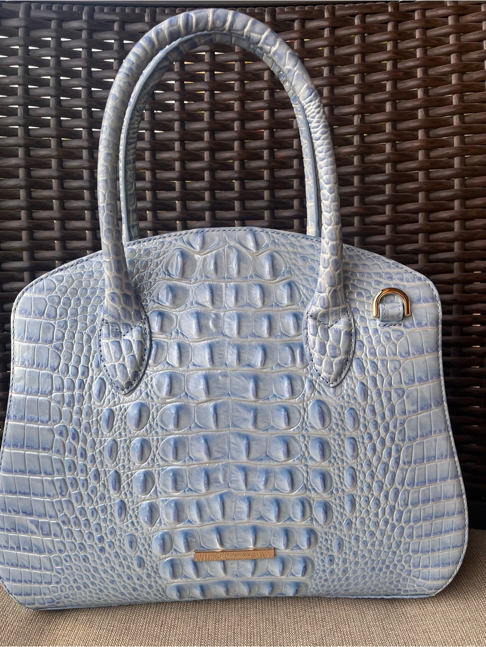 NWT Brahmin ROSETTA in HEAVENLY BLUE Bag